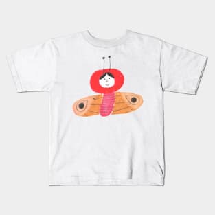 HAPPY CHERRY TOMATO MOTH Kids T-Shirt